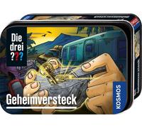 KOSMOS Die drei ??? Geheimversteck, Große Dose, Detektivgadget, Detektiv-Set, DIY, Stein-Knete, 632434