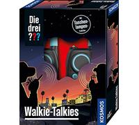 Kosmos Die DREI Talkie-walkie pour Enfants à partir de 6 Ans, avec Fonction Lampe, Jouet de détection, équipement Espion, Jeu de rôle