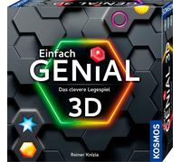 KOSMOS Einfach Genial 3D, Strategiespiel, Familienspiel, Legespiel, ab 8 Jahren, 684006