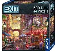 KOSMOS EXIT Das Puzzle Der Auftrag Paris, Rätselpuzzle, Escape Room, ab 10 Jahren, 684990