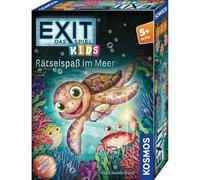 Kosmos EXIT - Le Jeu Kids : Jeu d'énigmes dans la mer | Jeu Escape Room pour 1 à 4 enfants à partir de 5 ans, jouable plusieurs fois et adapté aux enfants, EXIT Game idéal comme