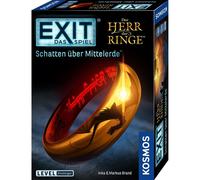 KOSMOS EXIT Spiel - Der Herr der Ringe Schatten über Mittelerde, Escape-Spiel, Level Einsteiger, ab 10 Jahren, 682248
