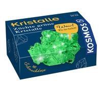 KOSMOS Experimentierkästen Kristalle Grün, Selbst Züchten, Experimentierkasten, Experimente, Kristallzucht, ab 10 Jahren, 657956