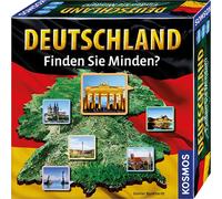KOSMOS Familienspiele Deutschland, Wissenspiel, Erdkunde, Geographie Geografie Spiel, ab 10 Jahren, 692797
