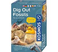 KOSMOS Fossilien / Dig Out Fossils, Boîte d'expérimentation, Enfants, Multilingue, 616922