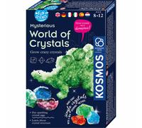 KOSMOS Fun Science Geheimnisvolle Kristallwelt / World of Crystals, Experimente, Mehrsprachig, 616571