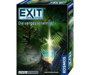 Kosmos Jeux Giochi Uniti - Exit : L'île oubliée - Jeu de Table, Multicolore Version Allemande
