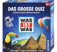 KOSMOS Kinderspiele Was Ist Was - Das Große Quiz, Quiz-Spiel, Spiel, ab 8 Jahren, 697891