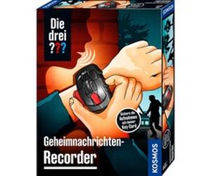 KOSMOS Les trois ??? Enregistreur de messages secrets, Kits de détective