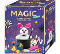 KOSMOS Magic Zauberhut, Zauber-Zylinder, Zauberkasten, Tricks, Zaubern, ab 6 Jahren, D / F / I, 694302