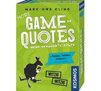 KOSMOS More Game of Quotes, Kartenspiel, Spiel mit Zitaten, Känguru-Trilogie, ab 16 Jahren, 693145
