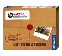 KOSMOS Murder Mystery Case File - Der Tote im Weinkeller, Gesellschaftsspiel, Krimispiel, Krimi Dinner, Crime, 682163