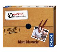 KOSMOS Murder Mystery Case File - Mord à la carte, Gesellschaftsspiel, Krimispiel, Rätselspiel, Krimi Spiel, 683276