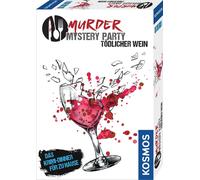 KOSMOS Murder Mystery Party Tödlicher Wein Gesellschaftsspiel, Krimi Spiel, Krimi Dinner, Crime, 695125