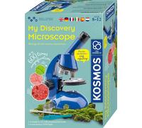 KOSMOS My Discovery Microscope, Microscope, Boîte d'expérimentation, Enfants, Multilingue, 616984