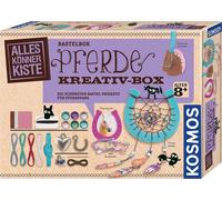 KOSMOS Pferde Kreativbox, Bastelbox, Bastel Set, Pferde Deko, Bastelkoffer, 604363