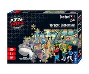 KOSMOS Puzzle policier Les trois ??? Kids : Attention au piège gluante