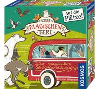 KOSMOS Schule der magischen Tiere - Auf die Plätze!, Brettspiel, Familienspiel, Domino, ab 7 Jahren, 681005