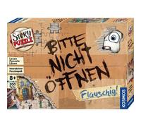 KOSMOS Storypuzzle Bitte nicht öffnen, Story Puzzle, Interaktive Kurzgeschichte, Rätsel, 200 Teile, 682576