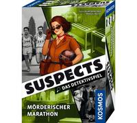 KOSMOS Suspects - Mörderischer Marathon, Detektivspiel, Krimispiel, Partyspiel, Krimi Spiel, ab 12 Jahren, 683641
