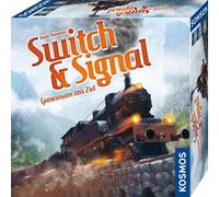 KOSMOS Switch & Signal, Familienspiel, Brettspiel, Gesellschaftsspiel, Kooperatives Spiel, ab 10 Jahren, 694265