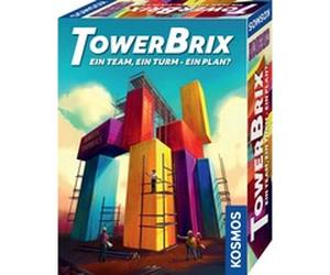 KOSMOS "TowerBrix 20 min Jeu de société Famille, Jeu d''adresse"