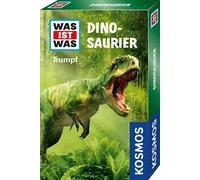 KOSMOS WAS IST WAS Trumpf Dinosaurier, Kartenspiel, Trumpfspiel, Familienspiel, 741877