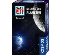 KOSMOS WAS IST WAS Trumpf Sterne und Planeten, Kartenspiel, Trumpfspiel, Familienspiel, 741891