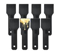 Kosmosta Lot de 8 Spatules à Raclette en Nylon, Mini Racloirs à Fromage, Ustensiles Anti-Rayures pour Poêlons Antiadhésifs, Raclette et Fondue, Lave-Vaisselle