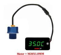 Koso-Compteur De Temps D'huile De Température De Moto,Adaptateur Pour Scooter Et Course,Nmax125,Xprévention 250,300,Nmax,Cb400,Cb500x - Type 3in1-Green-M20x1.0