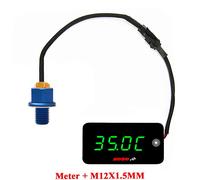 Koso-Compteur De Temps D'huile De Température De Moto,Adaptateur Pour Scooter Et Course,Nmax125,Xprévention 250,300,Nmax,Cb400,Cb500x - Type 3in1-Green-M12x1.5