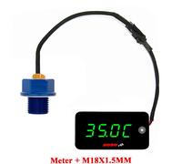 Koso-Compteur De Temps D'huile De Température De Moto,Adaptateur Pour Scooter Et Course,Nmax125,Xprévention 250,300,Nmax,Cb400,Cb500x - Type 3in1-Green-M18x1.5
