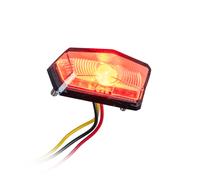 KOSO NANO Mini Feu Arrière LED Frein ECE 42,4 mm Moto Rot Noir