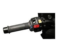 Poignées Koso chauffantes 7/8" 1" 120mm HG-13 interrupteur intégré universel