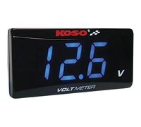 Koso North America Voltmètre Super Fin