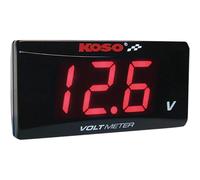 Koso North America Voltmètre Super Slim Ba024r00