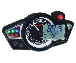 Koso Rx1N Instrument Style Gp ÉCLAIRAGE NOIR/BLANC