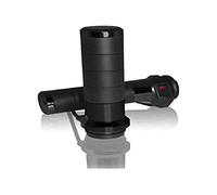 KOSO Titan-X Poignées chauffantes 7/8" + 1" L = 120 mm avec interrupteur intégré - Noir | Diam. 22/24 mm, caoutchouc, OEM AX065KI0, interrupteur intégré, sans embouts amovibles, adapté pour câble d'accélérateur