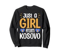 Kosovo Pride Kosovar est Juste Une Fille du Kosovo Sweatshirt