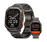 KOSPET M3 Ultra Montre Connectée homme Montre Sport GPS 40+ jours 50m Etanche Tracker Sommeil Répondre/appeler - 2 Bandes - Noir