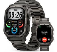 KOSPET TANK M3 Smart Watch pour hommes 60 jours d'autonomie 50M étanche Robuste militaire(tout métal) Répondre/appeler pour Android IOS