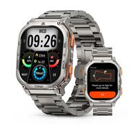 KOSPET Tank M3 Ultra GPS Smartwatch pour hommes avec fonction téléphone, 40+jours d'autonomie, écran AMOLED 1,96, 5ATM étanche Montre fitness avec cardiofréquencemètre
