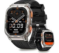 KOSPET TANK M3 Ultra GPS Smartwatch pour hommes Smartwatch pour femmes Batterie 480mAh 5 ATM & IP69K Etanche Moniteur de fréquence cardiaque Traqueur de sommeil pour la fête des pères