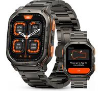 KOSPET TANK M3 Ultra GPS Smartwatch pour hommes Smartwatch pour femmes Batterie 480mAh 5 ATM & IP69K Etanche Moniteur de fréquence cardiaque Traqueur de sommeil pour la fête des pères