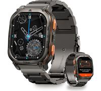 KOSPET TANK M3 ULTRA Smartwatch (1,96 pouces, Android iOS), Hommes Étanche Cardiofréquencemètre Podomètre Tracker d'activité
