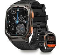 KOSPET TANK M3 ULTRA Smartwatch (1,96 pouces, Android iOS), Hommes Étanche Cardiofréquencemètre Podomètre Tracker d'activité