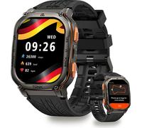 KOSPET TANK M3 ULTRA Smartwatch (1,96 pouces, Android iOS), Hommes Étanche Cardiofréquencemètre Podomètre Tracker d'activité