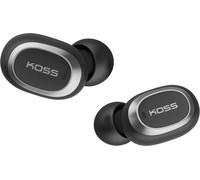 KOSS 96816 Ecouteurs Bluetooth Sans fil intra-auriculaires avec microphone, Earbuds Sport, Touch Control Noir