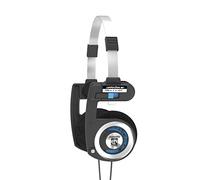 Koss Casque stéréo "PORTAPRO" (On-Ear, classic, casque à bandeau ouvert, avec fil de 1,2 m, 15 - 25000 Hz, jack 3,52mm mâle) Noir/Gris/Bleu