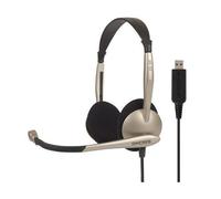 Koss CS100 - Micro-casque - sur-oreille - filaire - noir, blanc